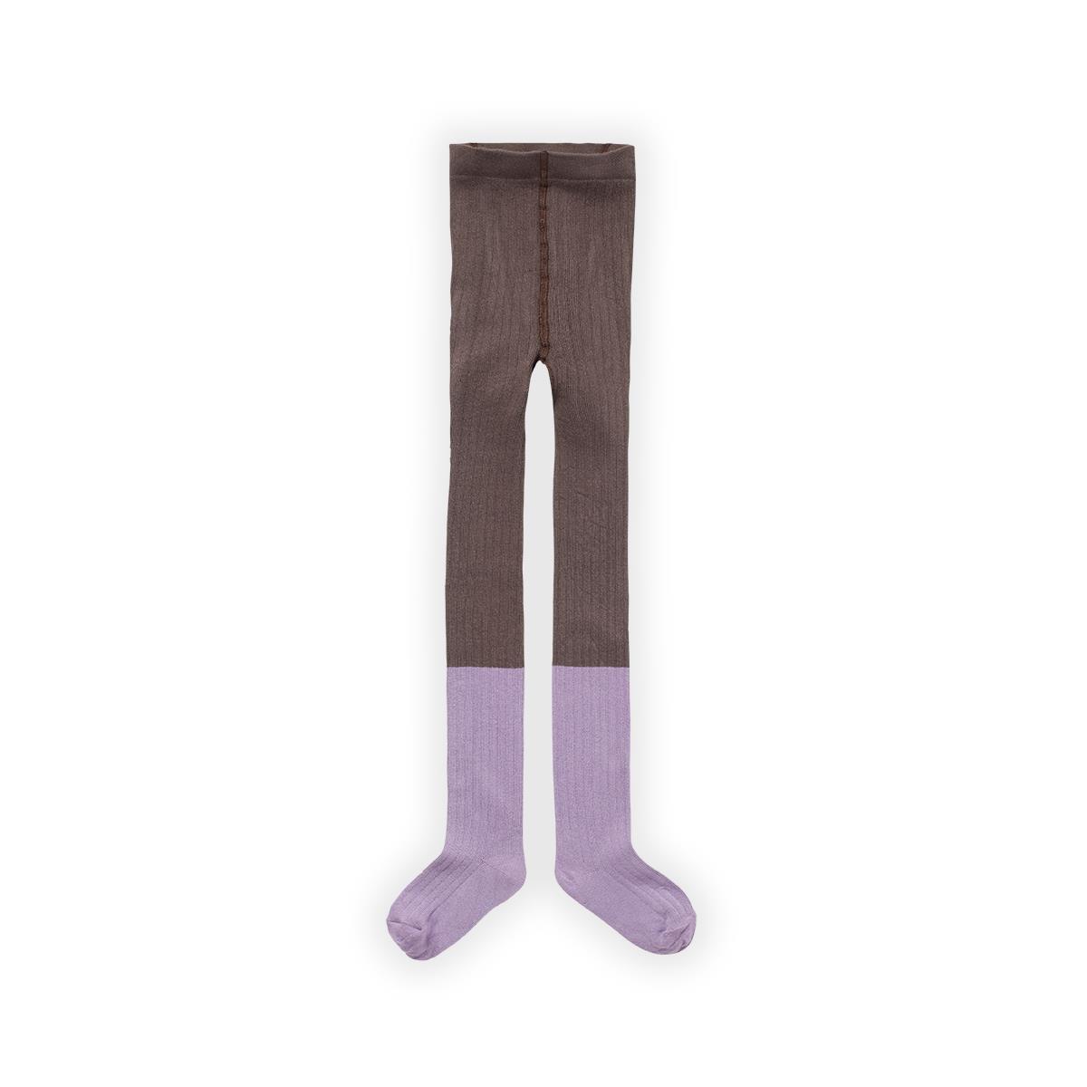 Sproet & Sprout - Colourblock tights wood